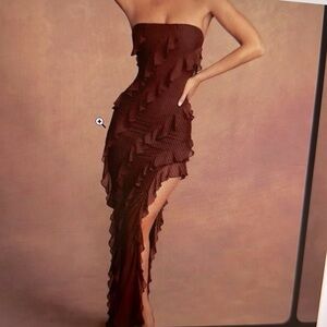 Oh Polly ruffle dress